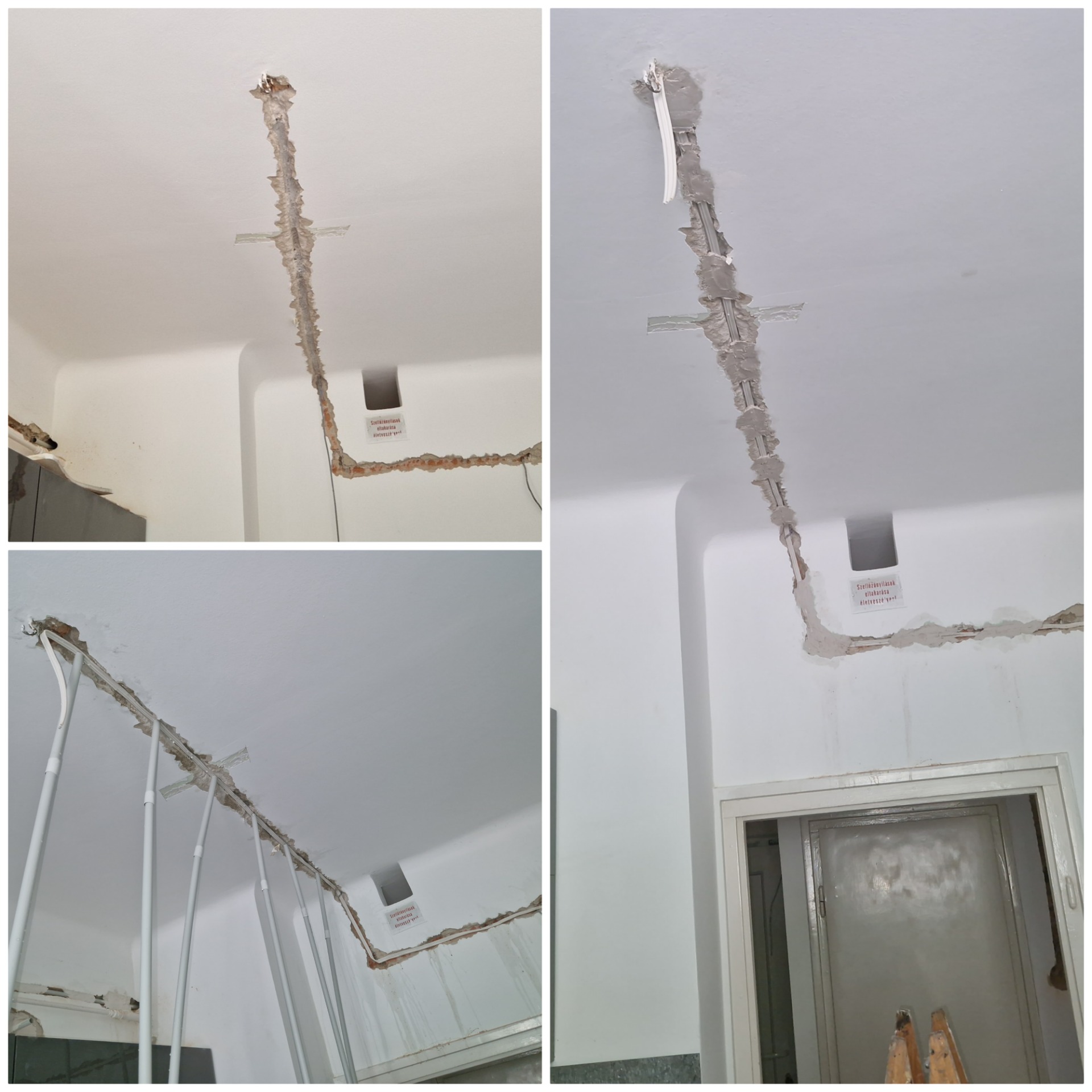 MM Fal vezetèk csere