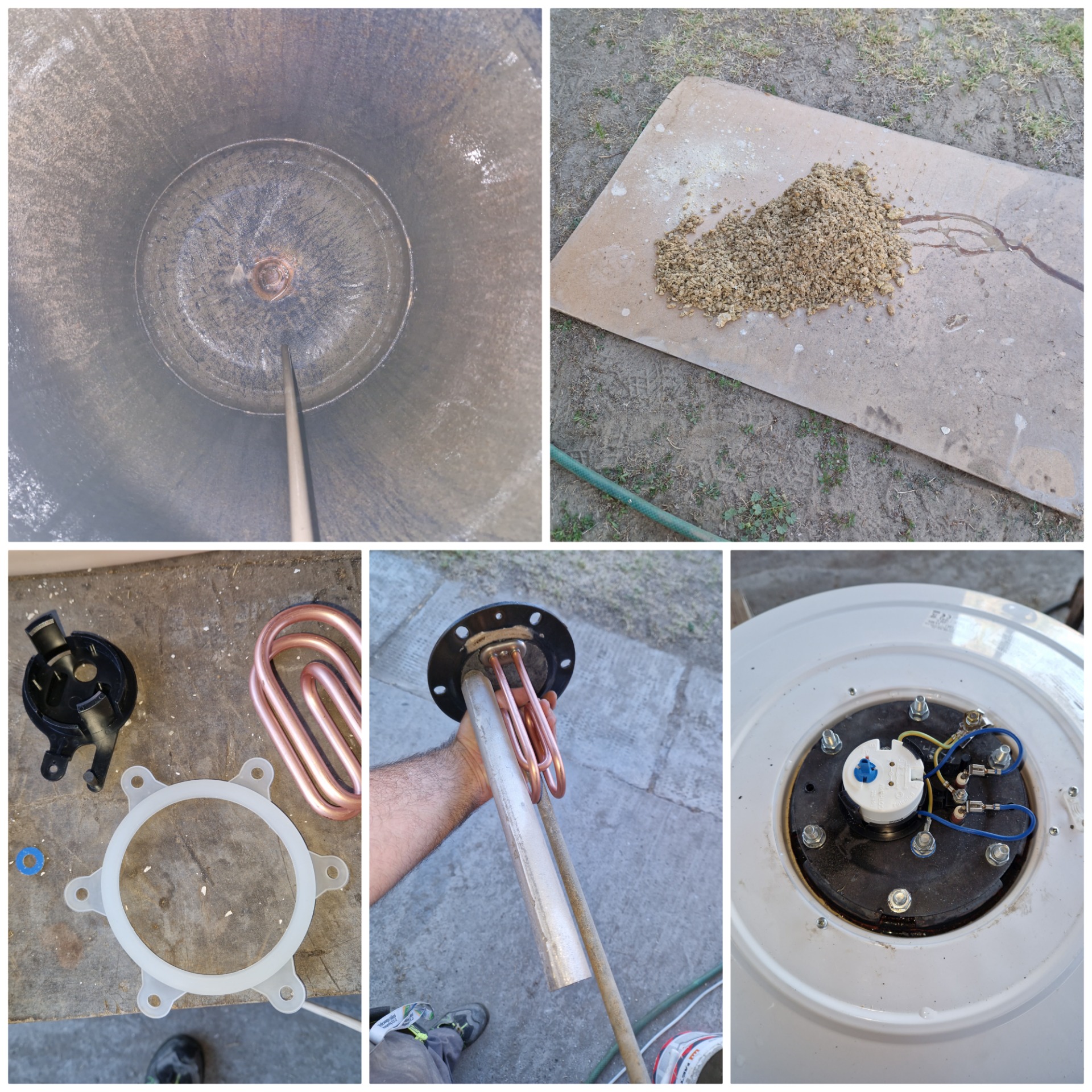 Bojler takarítás,teljes felújítással